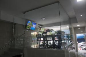 TV a/nebo společenská místnost v ubytování Hotel HSR
