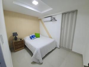Postel nebo postele na pokoji v ubytování Malecon Premium Rooms & Hotel