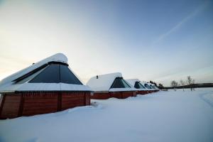 L'établissement Holiday Village Inari en hiver