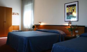 Cama o camas de una habitación en Hotel Nuova Grosseto