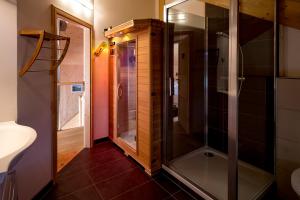 Koupelna v ubytování Luxury Chalet Kreischberg 11a + 37 fotografií