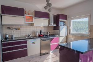 Kuchyňa alebo kuchynka v ubytovaní Apartman Ahel Jadranovo