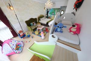 Posezení v ubytování An Ti Li Ya Homestay