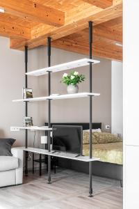 Posezení v ubytování Casa Langhe