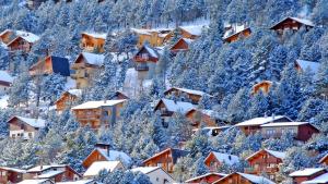 Apartament a Les Angles - Balcons du Pla del Mir dari pandangan mata burung