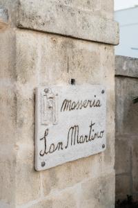 Palkinto, sertifikaatti, kyltti tai muu asiakirja, joka on esillä majoituspaikassa Masseria San Martino