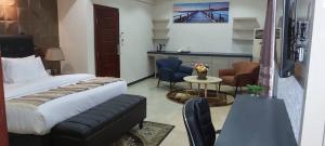 Istumisnurk majutusasutuses Lantana Hotel