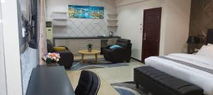 Istumisnurk majutusasutuses Lantana Hotel