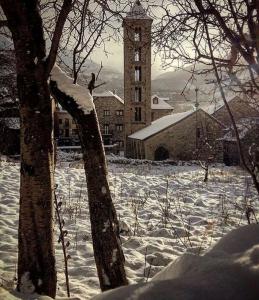 Un rincón especial en VALL DE BOI v zimě