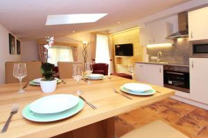 Kuchnia lub aneks kuchenny w obiekcie Chalet Schmittenbach - Pinzgau Holidays