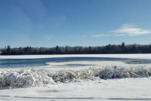 Peisaj natural din apropierea acestei case de vacanță
