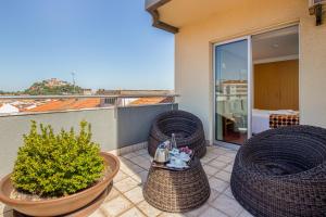 Balkón nebo terasa v ubytování Stay Hotel Leiria Centro