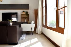 Posezení v ubytování CASA BOUTIQUE LANZAROTE