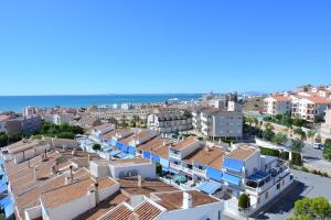 an aerial view of a city with buildings at Penthouse with Panoramic View by NRAS in Santa Pola