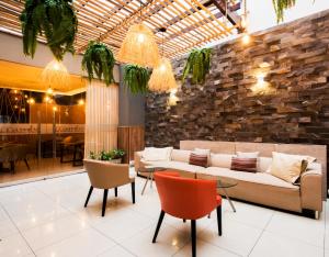 Posezení v ubytování Hotel El Tambo 2