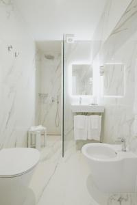 Koupelna v ubytování Hotel Città di Parenzo
