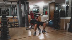 Fitness centrum a/nebo fitness zařízení v ubytování Hotel Degli Olmi