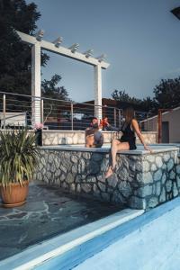 Bazén v ubytování Hotel Degli Olmi nebo v jeho okolí