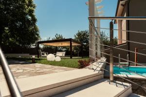Balkón nebo terasa v ubytování Hotel Degli Olmi