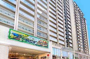 Bangunan di mana terletaknya hotel