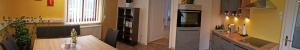 Kuchyň nebo kuchyňský kout v ubytování Ferienwohnung Corinna