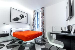 V-Accommodation IV Fontane客房内的一张或多张床位