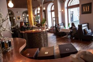 Posezení v ubytování Boutique Hotel Nautilus