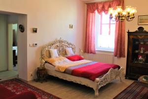Postel nebo postele na pokoji v ubytování Apartmány PAPÍK