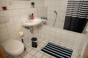 Koupelna v ubytování FULL HOUSE Studios - KornhausPremium Apartment - Balkon, WiFi