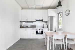 Virtuvė arba virtuvėlė apgyvendinimo įstaigoje First Camp Glyttinge-Linköping