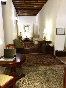 Ruang duduk di Vicolo del Lupo Guesthouse