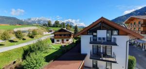 Nespecifikovaný výhled na hory nebo výhled na hory při pohledu z bed and breakfast