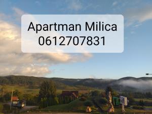 Příroda nedaleko apartmánu