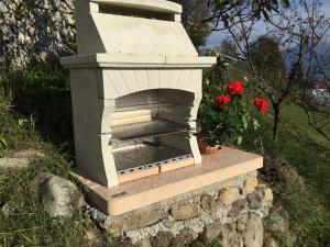 A garden outside Home Iseo Lake
