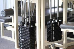Fitness centrum a/nebo fitness zařízení v ubytování Bentleys Motor Inn