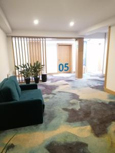Część wypoczynkowa w obiekcie Blue Zet Apartament