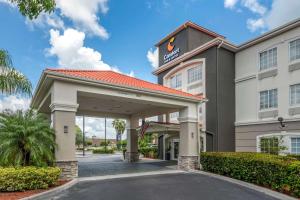 a rendering of a hotel with a parking garage at Comfort Inn & Suites Port Charlotte-Punta Gorda in Port Charlotte