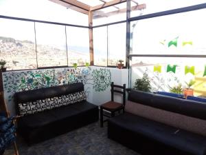 Istumisnurk majutusasutuses Alegria s House Cusco