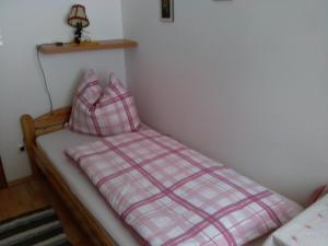 Ein Bett oder Betten in einem Zimmer der Unterkunft Appartement Hinterleiten