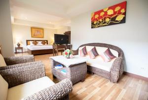Et opholdsområde på Luckswan Resort Chiang Rai - SHA Extra Plus