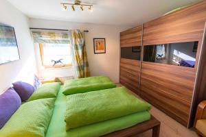 TV a/nebo společenská místnost v ubytování Ferienwohnung Reitgestüt Waldeck