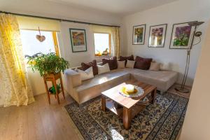 Posezení v ubytování Ferienwohnung Reitgestüt Waldeck