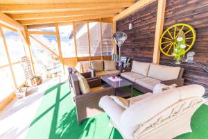 Posezení v ubytování Ferienwohnung Reitgestüt Waldeck