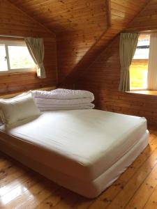 Letto o letti in una camera di Yun Hsiang Zhan Chalet