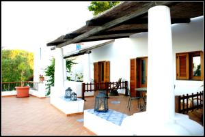 A balcony or terrace at Pedra Residence