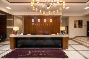 Vstupní hala nebo recepce v ubytování CITYHOTEL