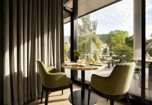 Posezení v ubytování Das Altmühltal Hotel & Restaurant