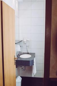 Koupelna v ubytování Gasthof zur Brücke