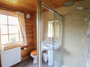 Koupelna v ubytování Pen Y Clawdd + 23 fotografií