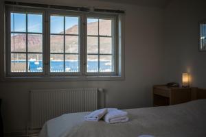 Postelja oz. postelje v sobi nastanitve Hotel Disko Island